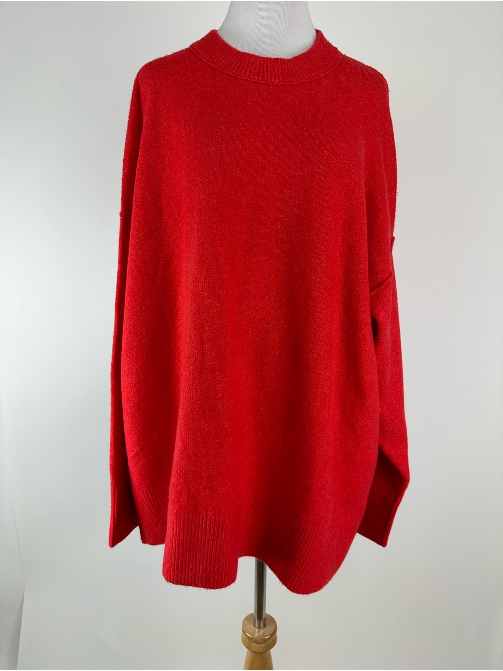 Aerie Oversized Red Sweater Size XL